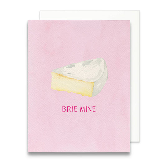 Brie Mine Greeting Card