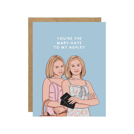 MK To My Ashley - Greetings Card