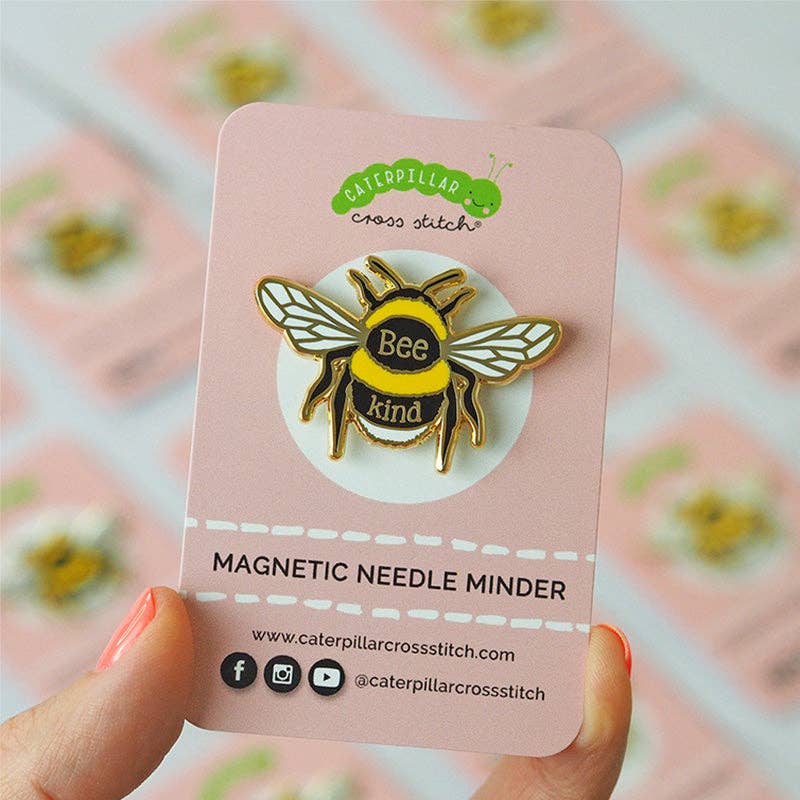 Bumblebee "Bee Kind" Needle Minder
