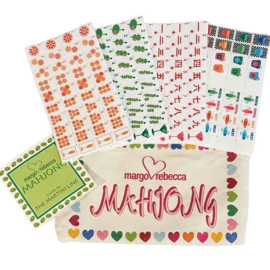 Martini Line Mahjong Tiles