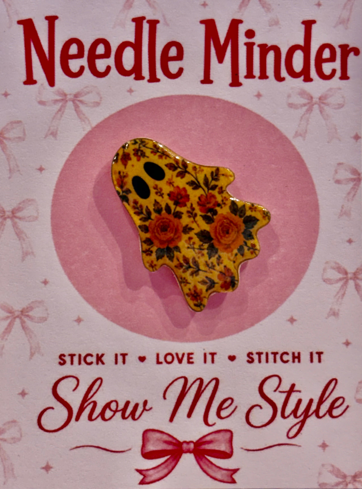 Floral Ghostie Needle Minder