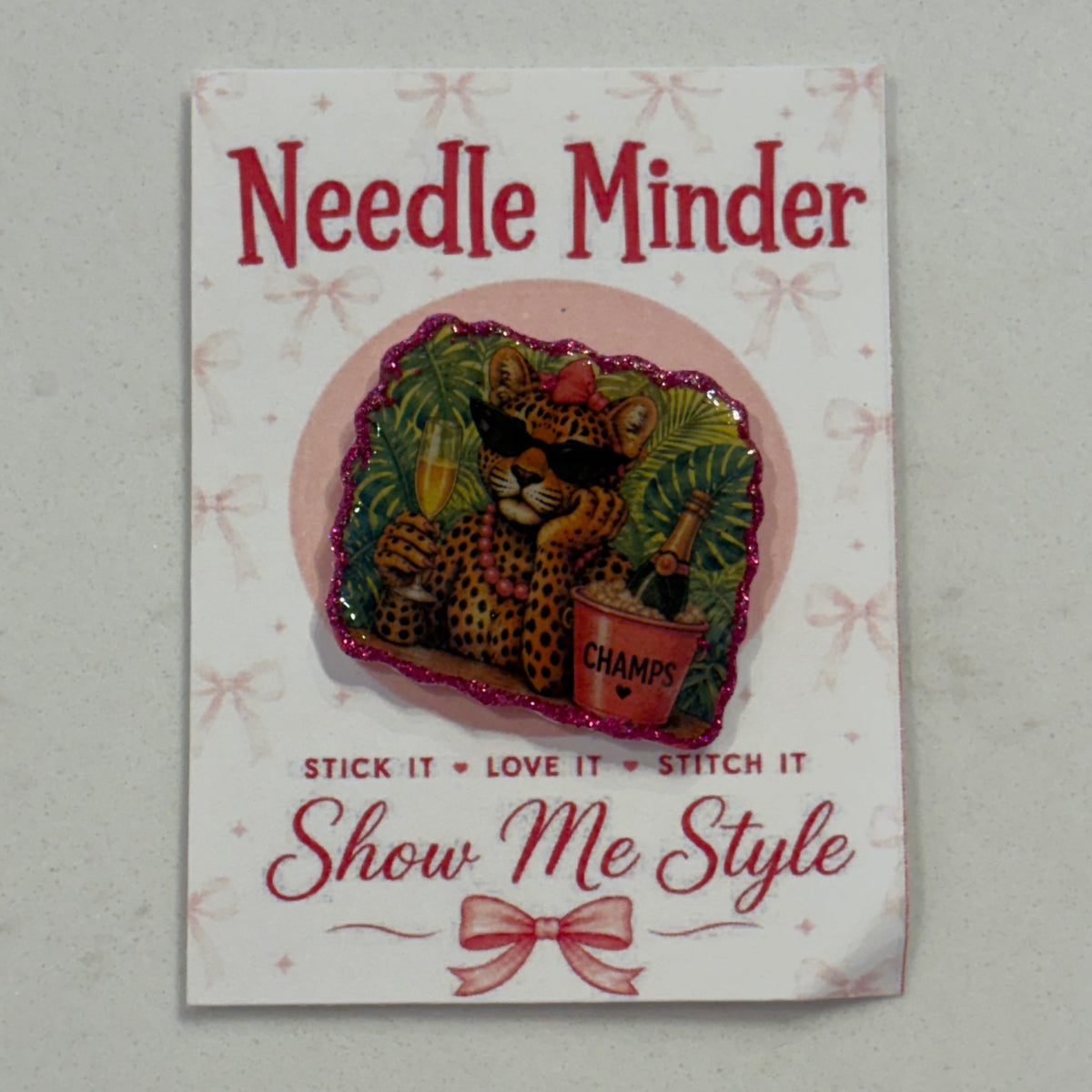 Champagne Queen Needle Minder
