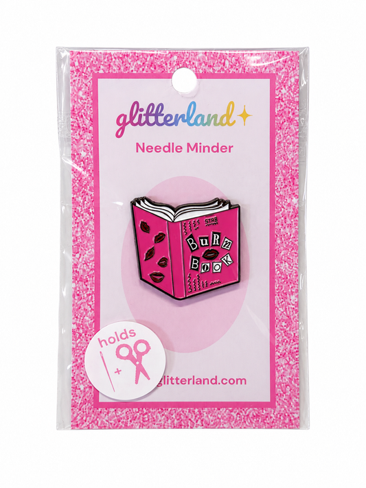 Burn Book Needle Minder