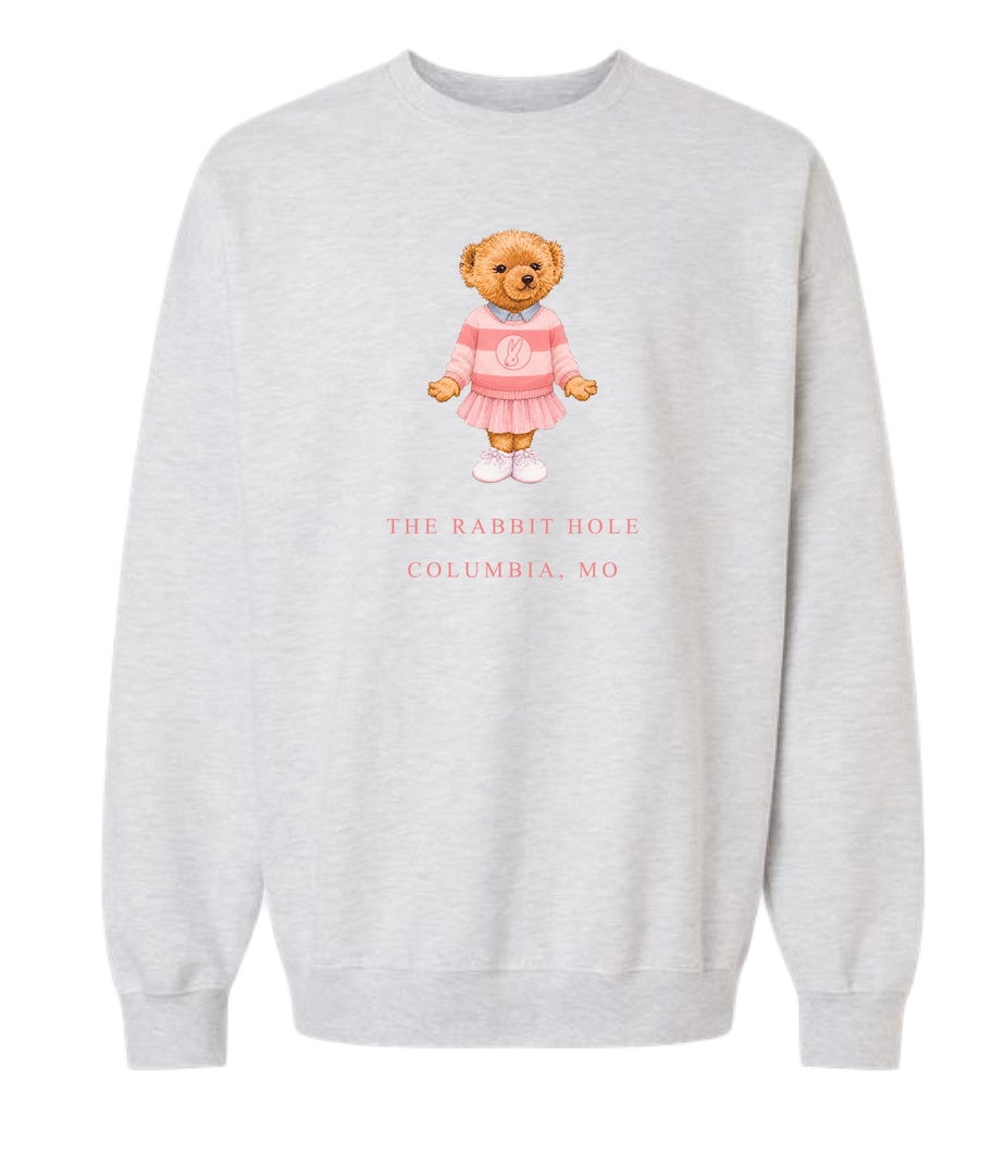 The Signature Bear Sweatshirt - Light Gray