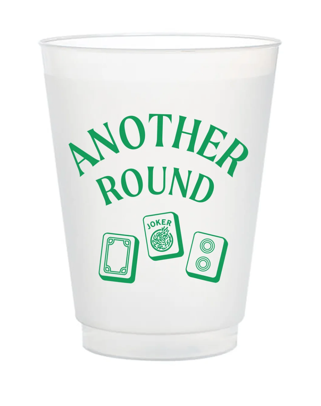 Another Round Mahjong Frost Flex Cups