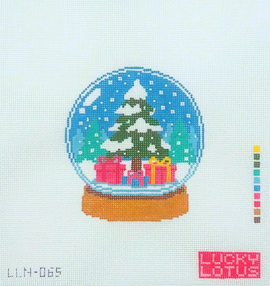 Snow Globe with Tree