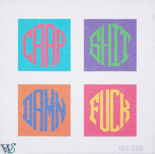 Colorblock Dirty Coasters