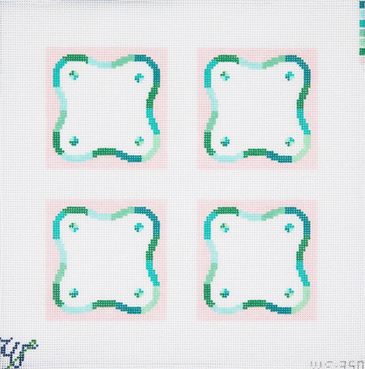 Palm Beach Squiggle Coasters