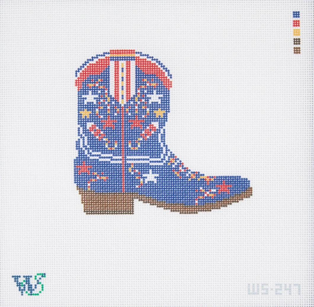 Patriotic Cowboy Boot