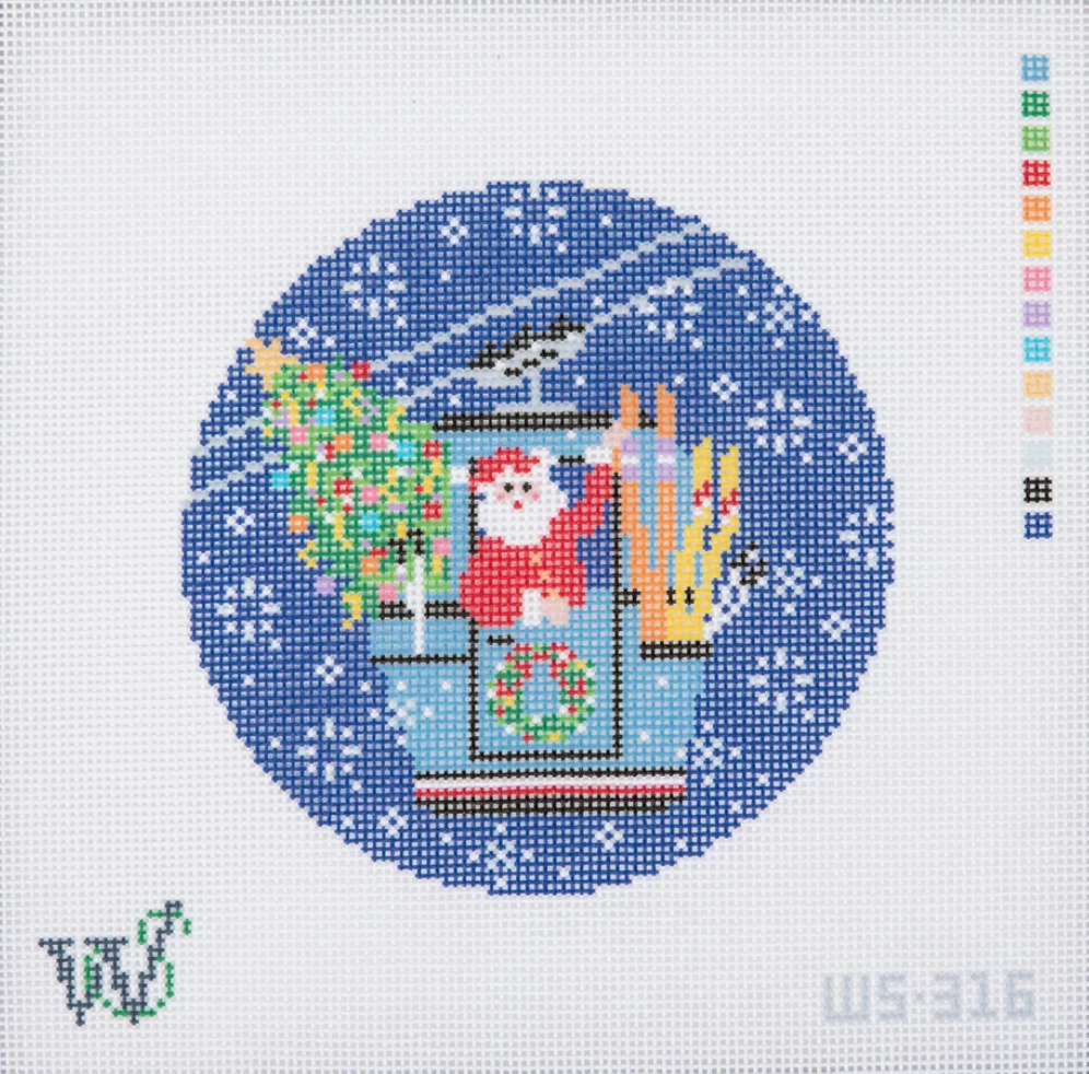 Blizzard Gondola Santa