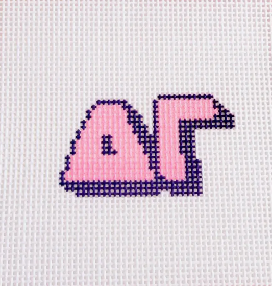 DELTA GAMMA: Sorority Bubble Letters