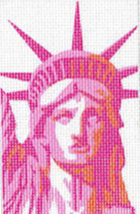 Statue of Liberty Pink Passport Cover Insert