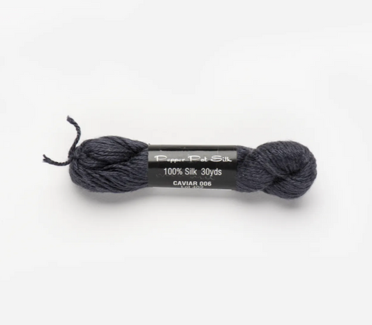 Pepper Pot Skein - Caviar 006