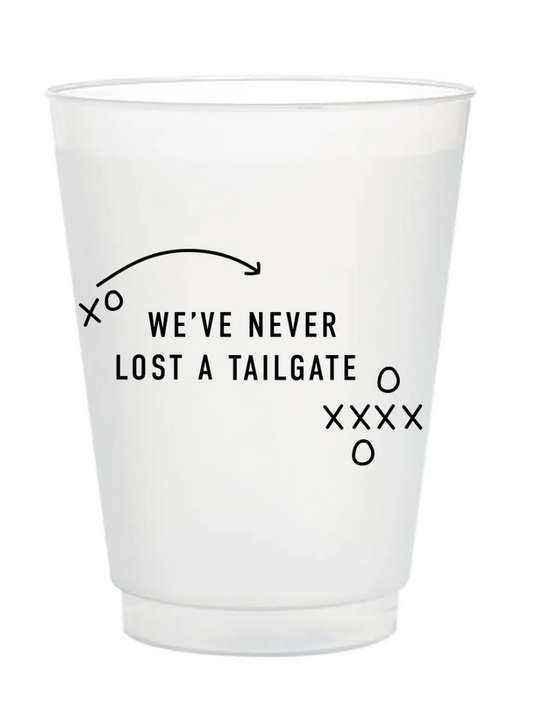 Never Lost a Tailgate Cups