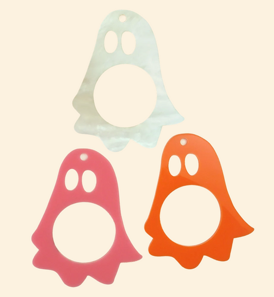 TRUNK Bag Tag: Ghost - Pink