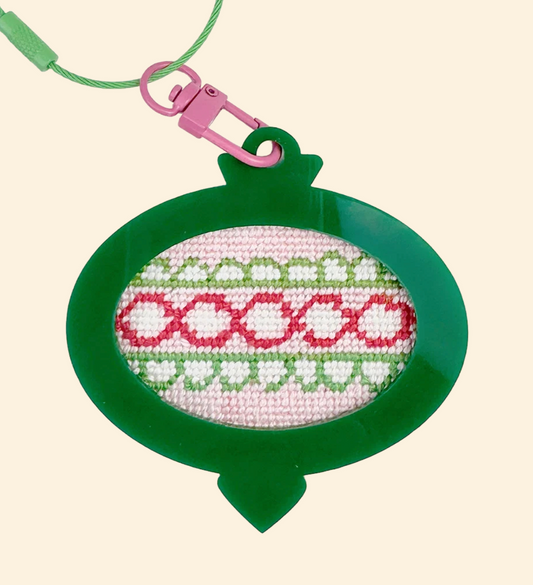 TRUNK Bag Tag: Ornament - Green