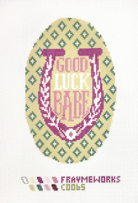 TRUNK Good Luck Babe 4.25" x 7.25" Oval