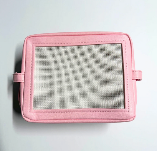 Pink Pre-Finished Stitch-A-Bag
