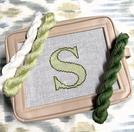 Tan Pre-Finished Stitch-A-Bag