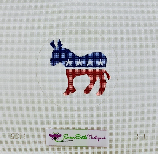 DNC Donkey Ornament