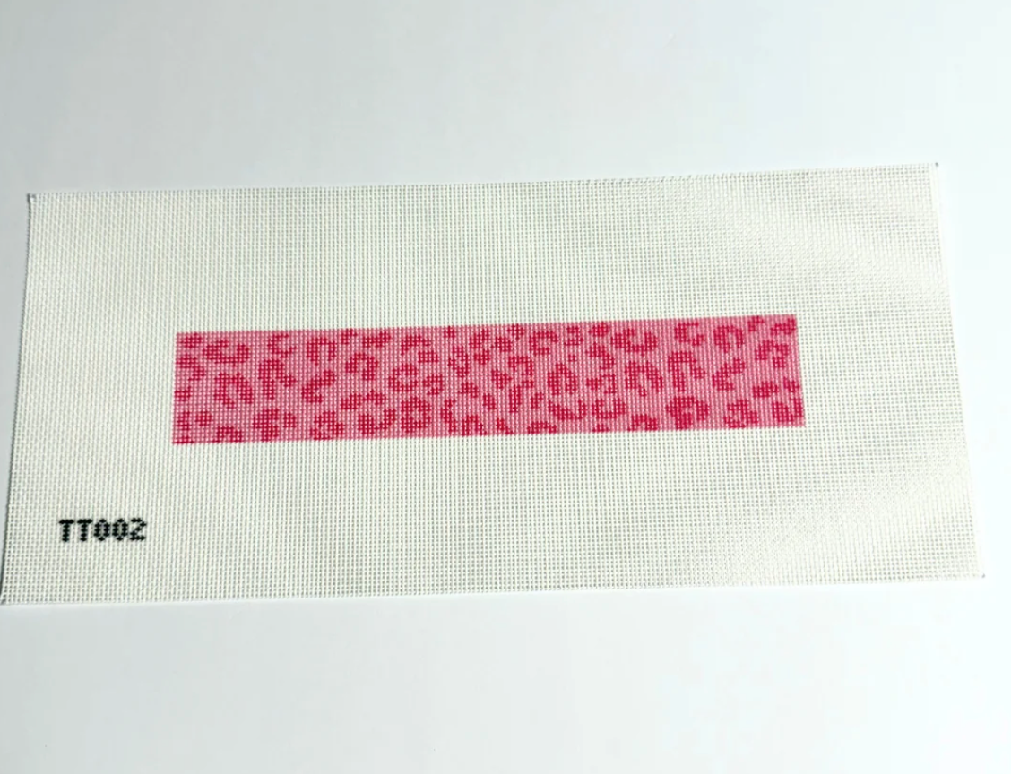 Pink Cheetah Key Fob