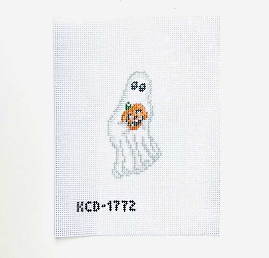 Ghost with Pumpkin