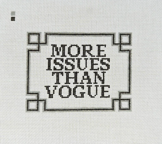More Issues Than Vogue