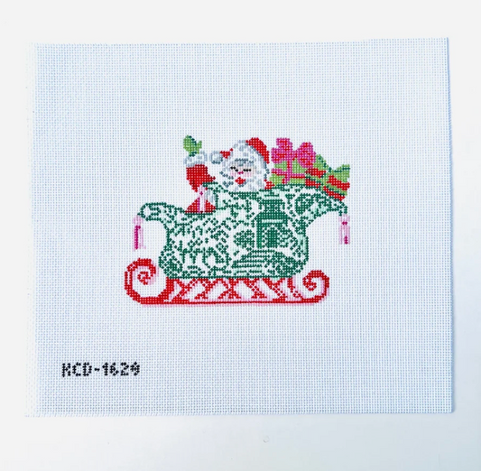 Chinois Sleigh with Santa