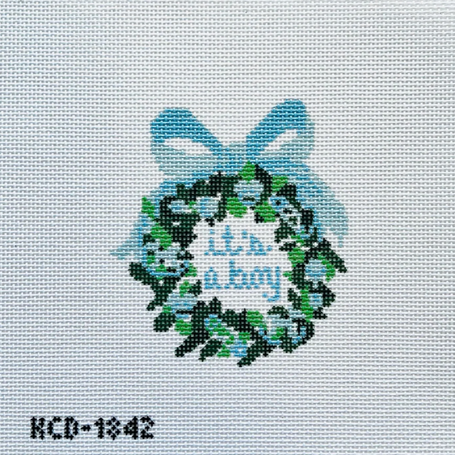 It's a Boy Wreath