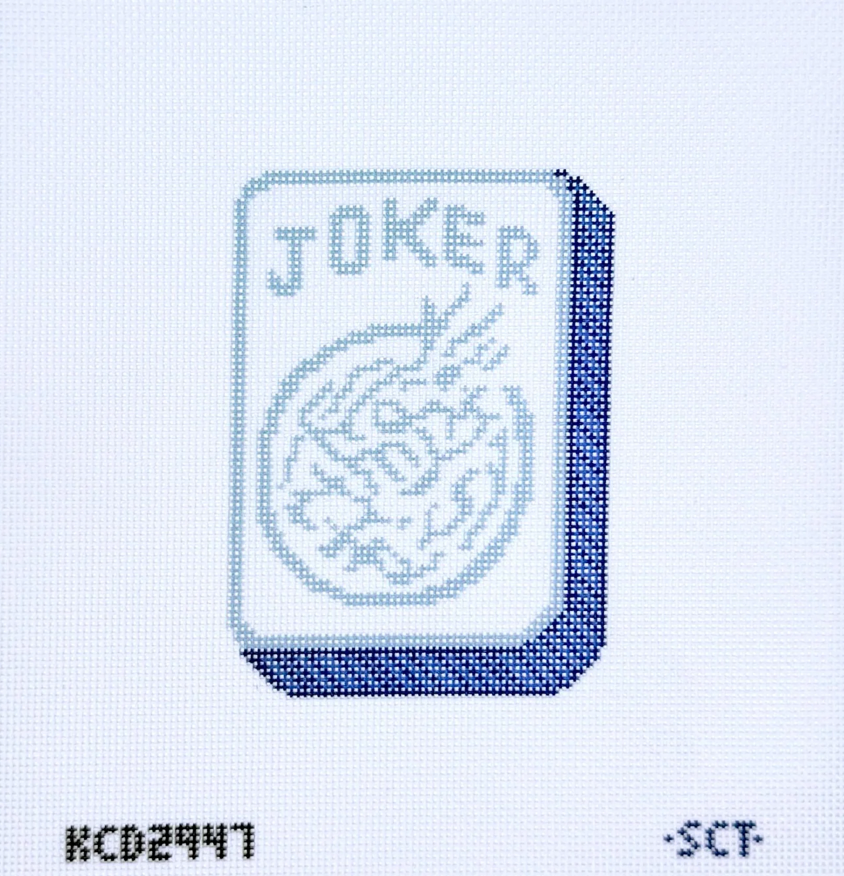 Blue and White Mahjong Joker