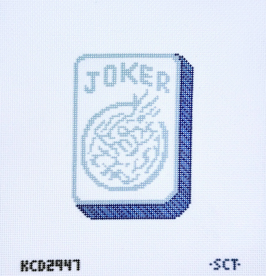 Blue and White Mahjong Joker