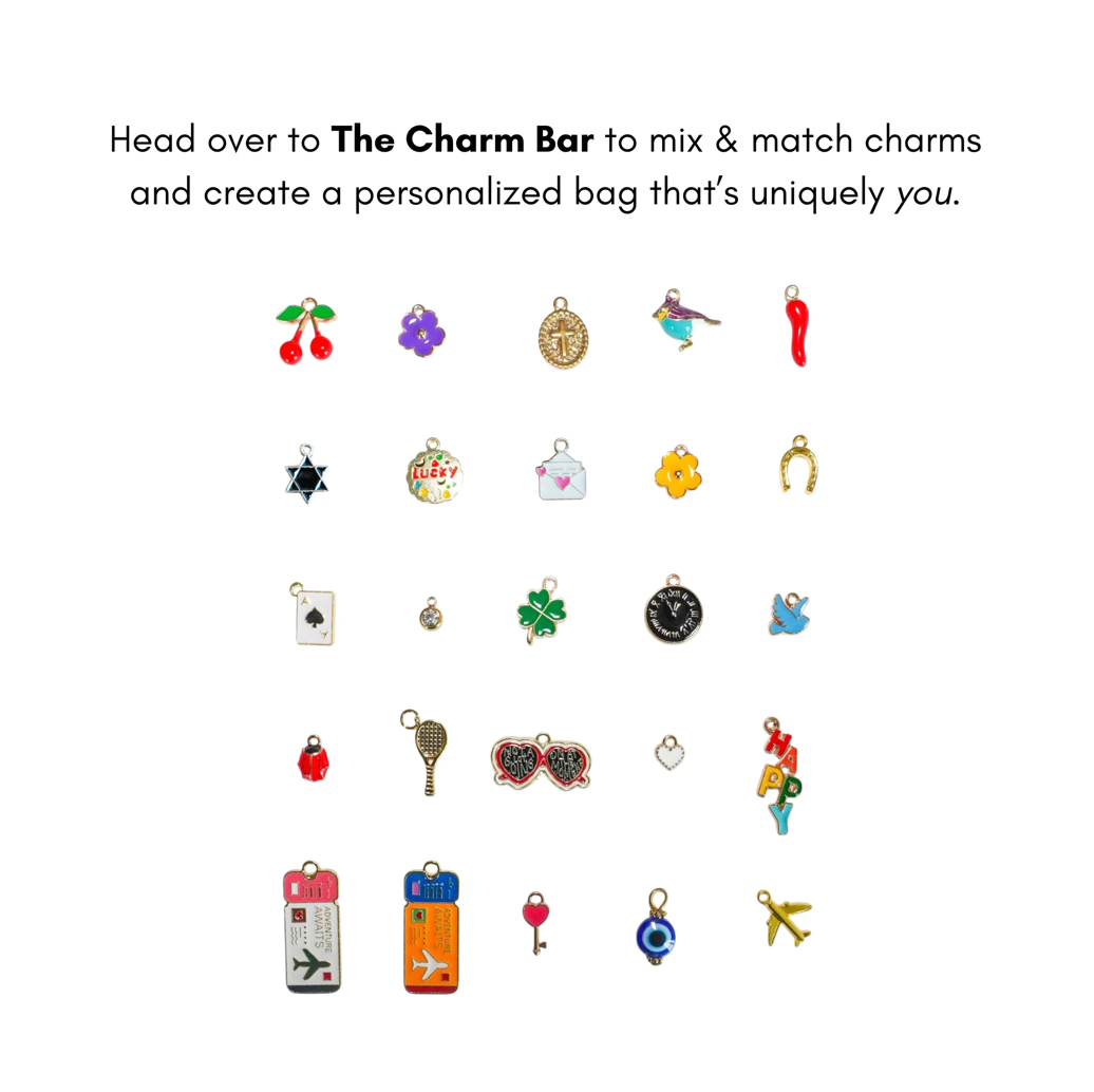 Bougie Charm Bag - Safari