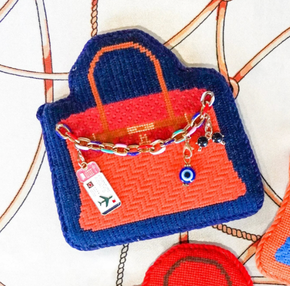 Bougie Charm Bag - Orange