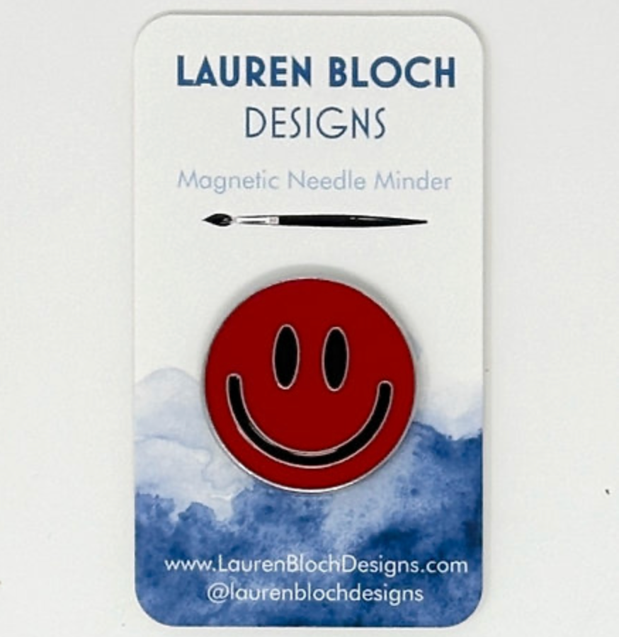 Smiley Face Needle Minder