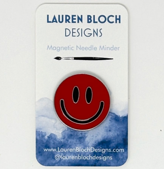 Smiley Face Needle Minder