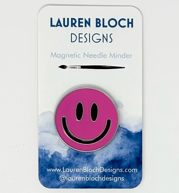 Smiley Face Needle Minder