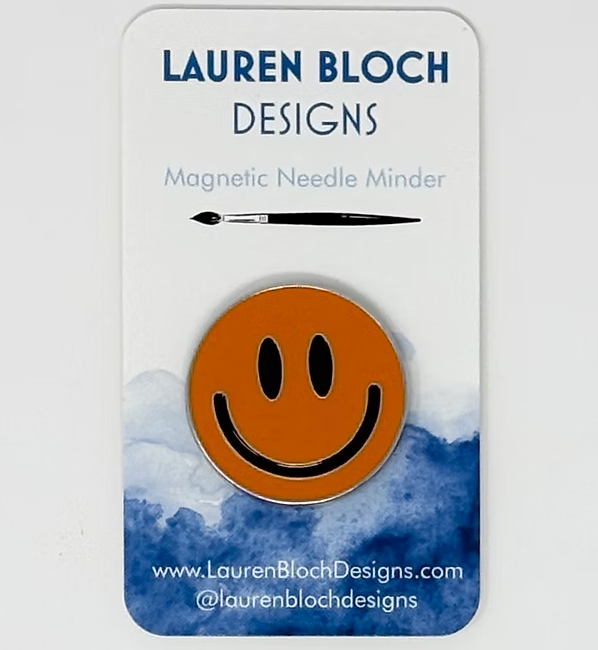 Smiley Face Needle Minder