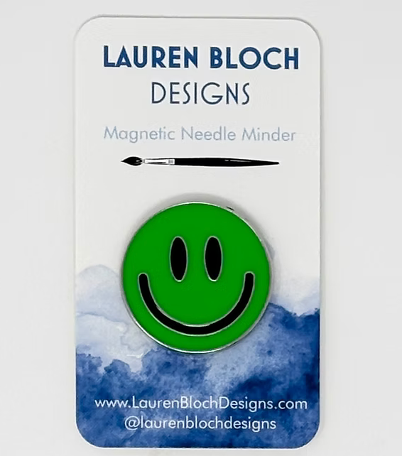 Smiley Face Needle Minder