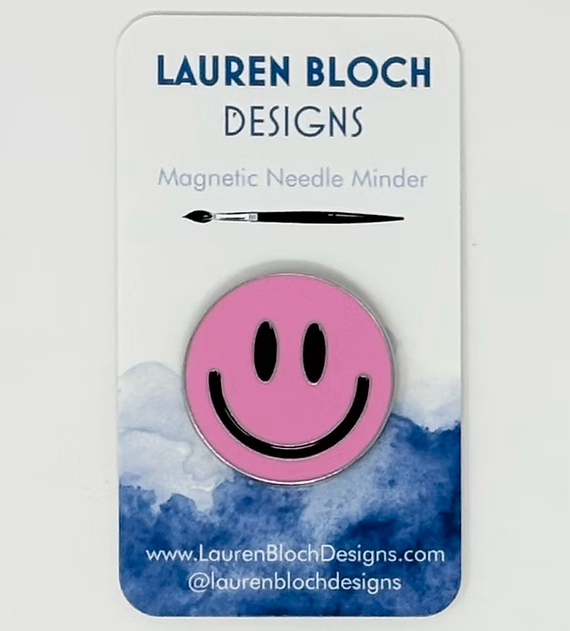 Smiley Face Needle Minder