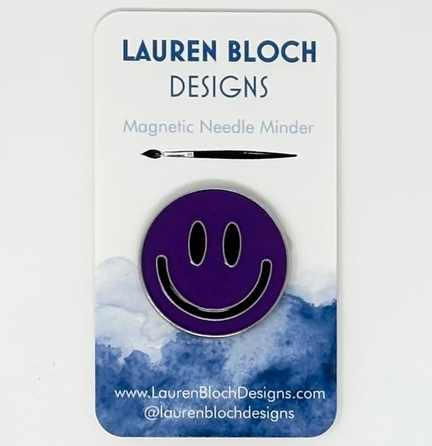 Smiley Face Needle Minder
