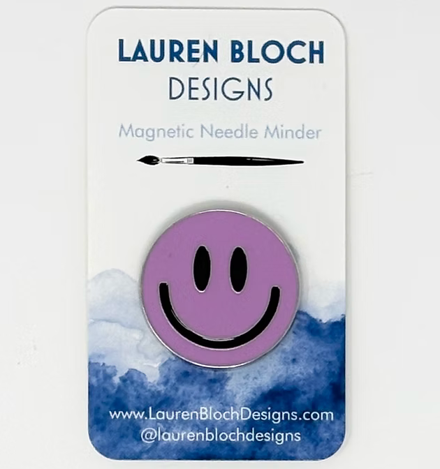 Smiley Face Needle Minder