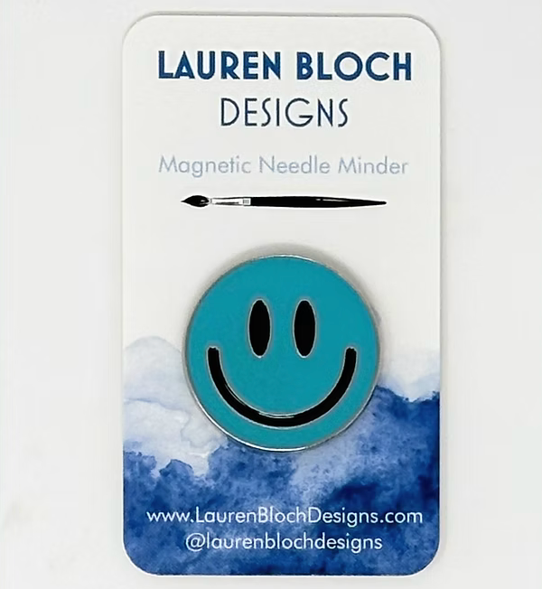 Smiley Face Needle Minder