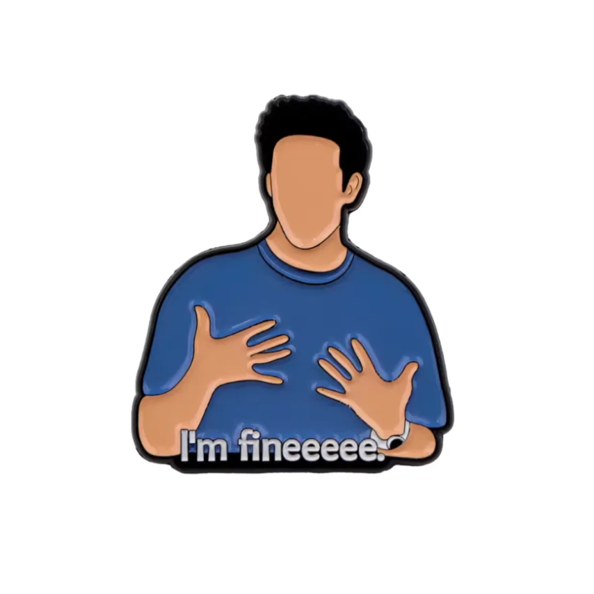 Friends "I'm Fine" Needle Minder