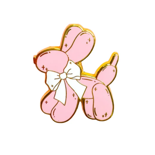 Pink Balloon Dog Needle Minder