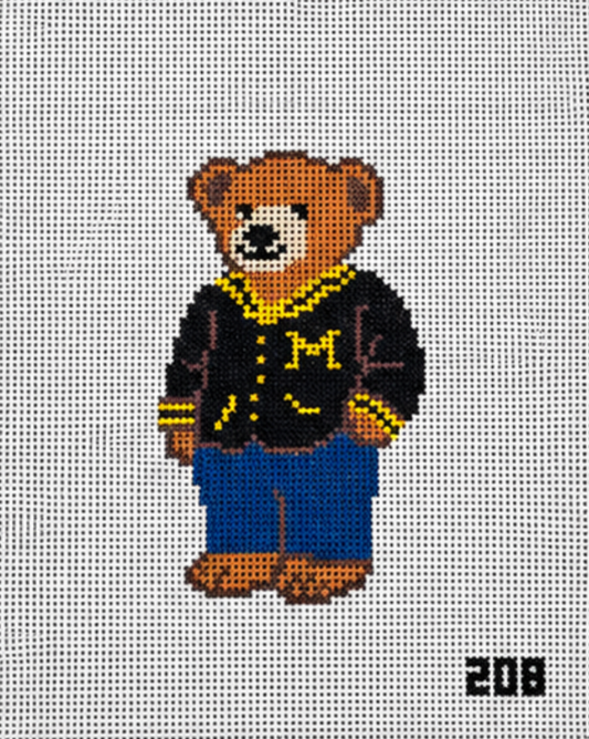 Letter Jacket M Bear