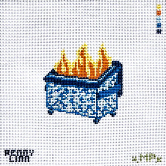 Chinoiserie Dumpster Fire