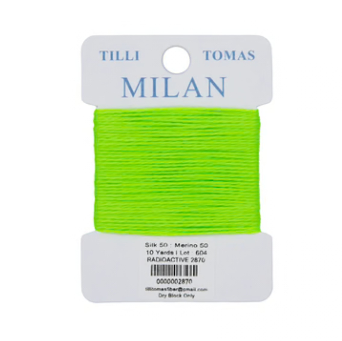 Milan Card - Radioactive 2870