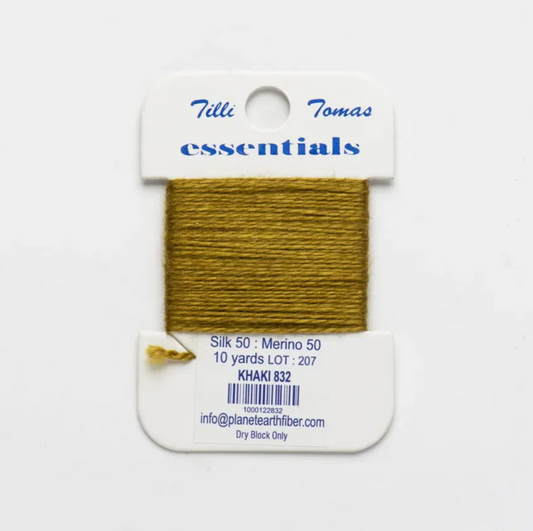 Essentials Card - Khaki 832