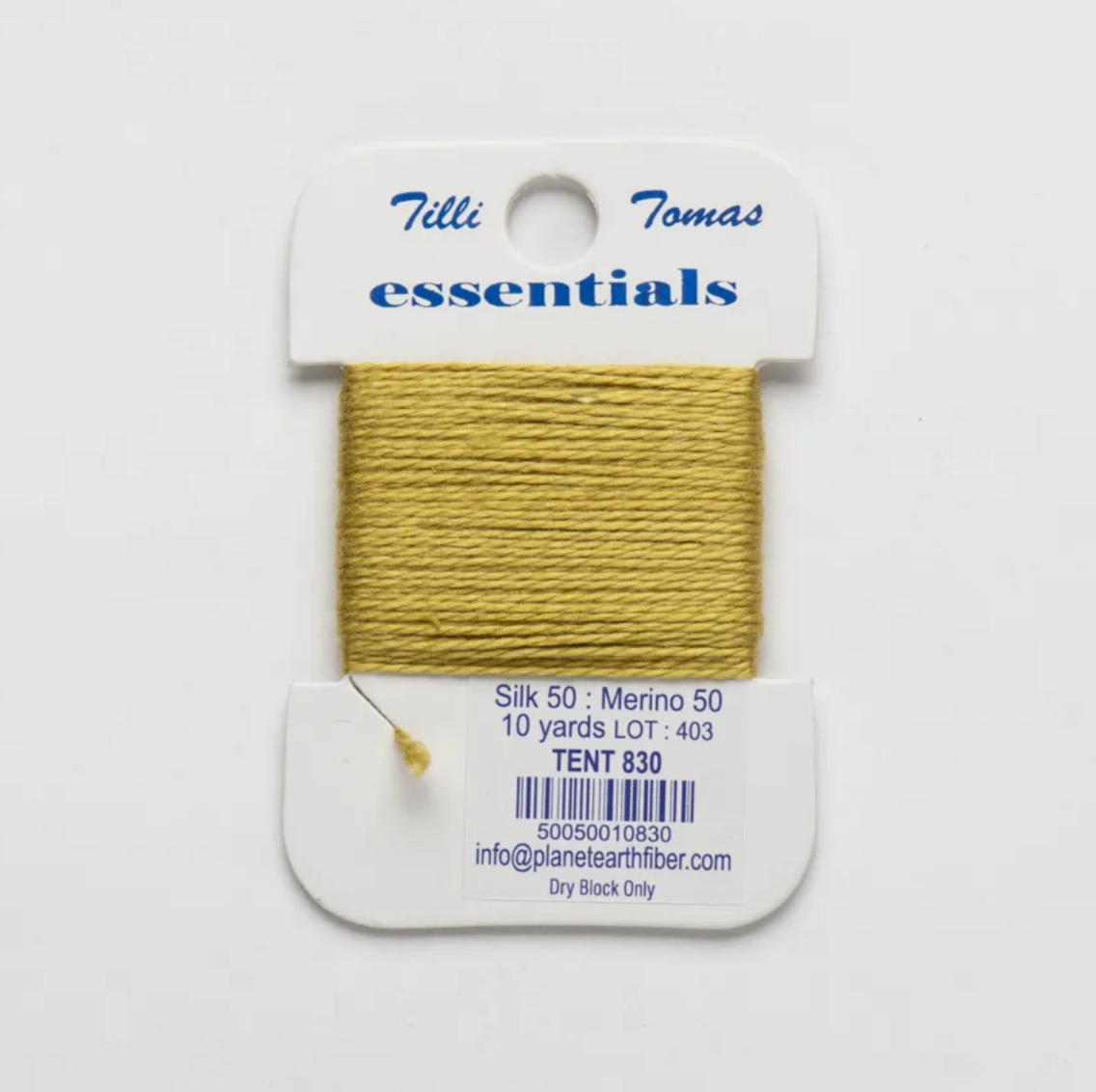 Essentials Card - Tent 830