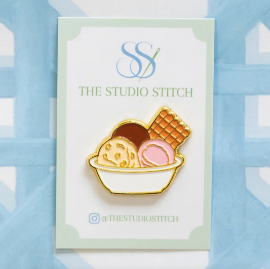 Ice Cream Trio Needle Minder